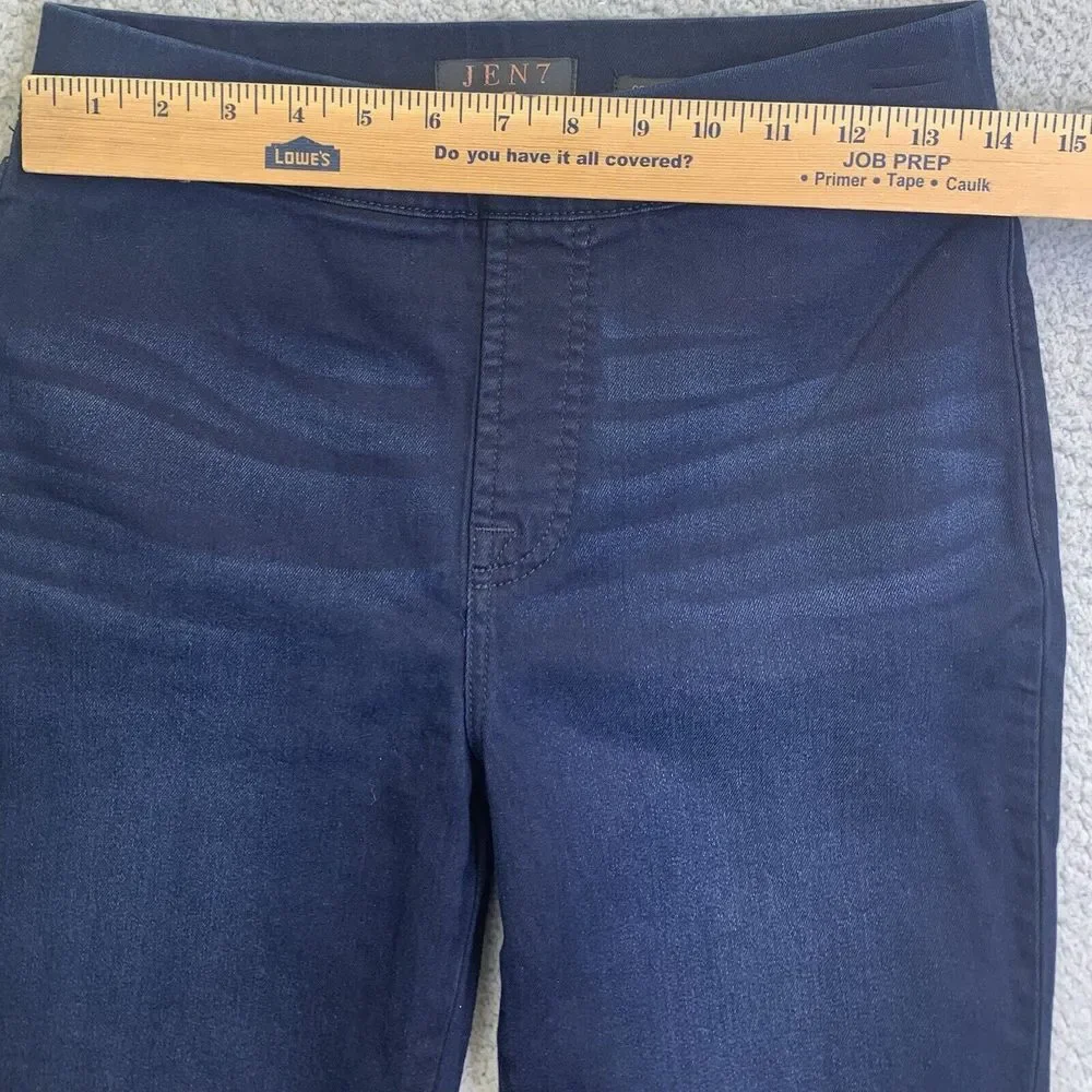 JEN7 Jeans Women's Sz 6 Blue Comfort Skinny 7‎ for All Mankind Pull Up